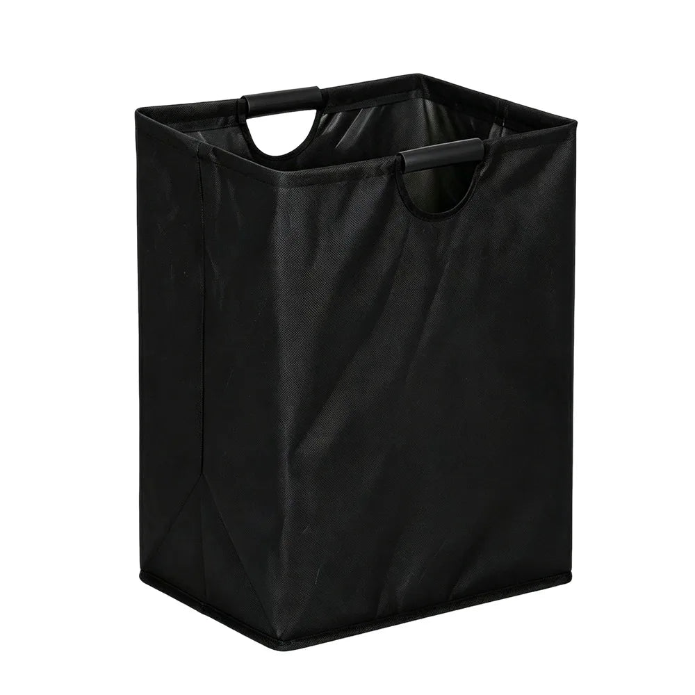 Large Capacity Empty Bottle Storage Basket With Handle Folding Design Waste Trash Sorting Organizer Portable Durable